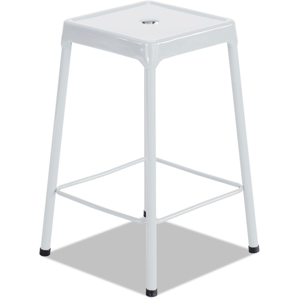 image:imageSafco Products Stool 29 Brighten Up Your Space with Bright Colors and Modern Styling 4 Rubber Feet for Non Slip and Wont Damage Floors White