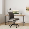 image:imageSafco High Back Big and Tall Swivel Desk Task Chair Adjustable Height and Rolling Base Rated for 247 Use 500 lbs Weight Capacity Work or Home Office Black 3490BLBlue