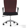 image:imageSafco Mayline Group Valore Chair Black TSH3BB 205D x 235W x 365HBlackRed Fabric