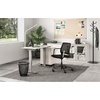image:imageSafco Medina Modern Rolling Swivel Conference Chair 5 Star Base Wheels for Stability and Easy Rolling Adjustable Height Black Mesh BackModern