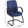 image:imageSafco Poise Executive Guest Seating BurgundyBlue