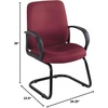 image:imageSafco Poise Executive Guest Seating BurgundyBurgundy