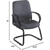 image:imageSafco Poise Executive Guest Seating BurgundyCharcoal