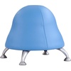 image:imageSafco Products 4761GV Runtz Swivel Ball Chair Green 360Degree Rotation AntiBurst Exercise Ball EasytoClean Vinyl Seat Promotes More Activity While SeatedBlue Vinyl