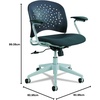 image:imageSafco Products 6803BL Reve Task Chair with Round Back BlackBlack