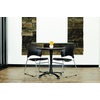 image:imageSafco Products 6804LT Reve Guest Chair Sled Base with Round Back Qty 2 LatteBlack