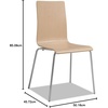 image:imageSafco Products Bosk Bentwood Stack Guest Chair BeechBeech