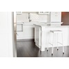 image:imageSafco Products Stool 25 Brighten Up Your Space with Bright Colors and Modern Styling 4 Rubber Feet for Non Slip and Wont Damage Floors White