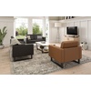 image:imageSafco Resi Vinyl Lounge Chair Black 1732RESFEET4PKBLCognac