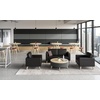 image:imageSafco Resi Vinyl Lounge Chair Black 1732RESFEET4PKBLCognac