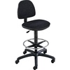 image:imageSafco Rolling Chair Extended Height Black Vinyl Mesh Adjustable Height Supportive Back and Ergonomic Design 250 lbs Capacity BlackBlack Cloth