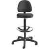 image:imageSafco Rolling Chair Extended Height Black Vinyl Mesh Adjustable Height Supportive Back and Ergonomic Design 250 lbs Capacity BlackBlack Cloth