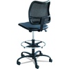 image:imageSafco Rolling Chair Extended Height Black Vinyl Mesh Adjustable Height Supportive Back and Ergonomic Design 250 lbs Capacity BlackBlack Vinyl  Mesh