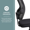 image:imageSafco Vue Office Chair Heavy Duty Stool 400 lbs Capacity Ergonomic Mesh Back 360 Swivel Seat 5Star Base Big and Tall BlackMesh Seat