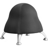 image:imageSafco Products 4761GV Runtz Swivel Ball Chair Green 360Degree Rotation AntiBurst Exercise Ball EasytoClean Vinyl Seat Promotes More Activity While SeatedBlack Licorice