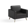 image:imageSafco Resi Vinyl Lounge Chair Black 1732RESFEET4PKBLBlack