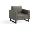 image:imageSafco Resi Vinyl Lounge Chair Black 1732RESFEET4PKBLGrey
