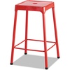 image:imageSafco Stool 25 Brighten Up Your Space with Bright Colors and Modern Styling 4 Rubber Feet for Non Slip and Wont Damage Floors Red