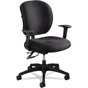 image:imageSafco 3391BL Alday Series Intensive Use Chair 100 Polyester Back100 Polyester Seat Black