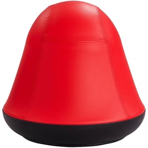 image:imageSafco Products 4761GV Runtz Swivel Ball Chair Green 360Degree Rotation AntiBurst Exercise Ball EasytoClean Vinyl Seat Promotes More Activity While SeatedRed Vinyl