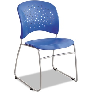 image:imageSafco Products 6804LT Reve Guest Chair Sled Base with Round Back Qty 2 LatteLapis