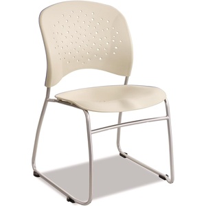 image:imageSafco Products 6804LT Reve Guest Chair Sled Base with Round Back Qty 2 LatteLatte