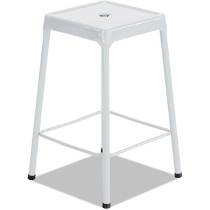 image:imageSafco Products Stool 29 Brighten Up Your Space with Bright Colors and Modern Styling 4 Rubber Feet for Non Slip and Wont Damage Floors White