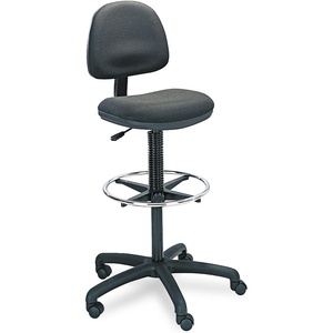 image:imageSafco Rolling Chair Extended Height Black Vinyl Mesh Adjustable Height Supportive Back and Ergonomic Design 250 lbs Capacity BlackBlack Cloth