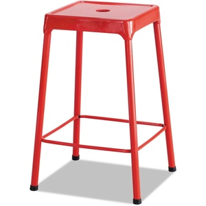 image:imageSafco Stool 25 Brighten Up Your Space with Bright Colors and Modern Styling 4 Rubber Feet for Non Slip and Wont Damage Floors Red