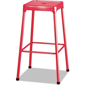 image:imageSafco Stool 29 Brighten Up Your Space with Bright Colors and Modern Styling 4 Rubber Feet for Non Slip and Wont Damage Floors RedRed
