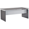 image:imageMayline MNDS72LGS Medina Straight Edge Desk 72W Gray Steel LaminateGray Steel Laminate