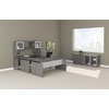 image:imageMayline MNDS72LGS Medina Straight Edge Desk 72W Gray Steel LaminateGray Steel Laminate