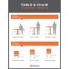 image:imageMayline MNDS72LGS Medina Straight Edge Desk 72W Gray Steel LaminateMocha