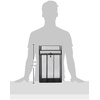 image:imageSafco 3241BL Onyx Mesh Vertical Hanging Desk Storage BlackThree Vertical  One Horizontal