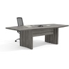 image:imageSafco Aberdeen 8 ft Conference Table Contemporary Laminate for Modern Business and Meeting Rooms Gray SteelGrey