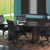 image:imageSafco Aberdeen 8 ft Conference Table Contemporary Laminate for Modern Business and Meeting Rooms Gray SteelMocha
