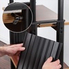 image:imageSafco MUV AdjustableHeight Desk  Stand Up amp Move While Working in Comfort amp Style  Mobile on Four DualWheel Casters Two Locking  Medium Oak FinishCherry