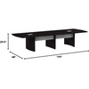 image:imageSafco Medina Modern Office Conference Meeting Room Table 12 Mocha