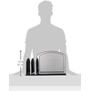 image:imageSafco Onyx Desk Organizer 5 Tiered Vertical Compartments Office and Classroom Mailbox  Paper and Mail Sorter Steel Mesh BlackHanging File  2 Vertical