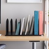 image:imageSafco Onyx Desk Organizer 8 Side by Side Vertical Compartments Office and Classroom Mailbox Paper and Mail Sorter Steel Mesh BlackBlack