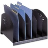 image:imageSafco Products 3167BL Steel Desk Combination Organizer Rack with 3 Vertical 3 Horizontal Sections Black6 Upright