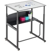 image:imageSafco Products AlphaBetter AdjustableHeight Desk 36 W x 24 D Premium Desktop Swinging Footrest Bar Classroom and Home School DeskDry Erase