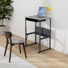 image:imageSafco Products AlphaBetter AdjustableHeight Desk 36 W x 24 D Premium Desktop Swinging Footrest Bar Classroom and Home School DeskGrey