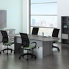 image:imageSafco Products Medina Modern Office Conference Meeting Room Table 8 Gray Steel