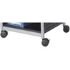 image:imageSafco Scoot Deskside Utility Cart amp MultiUse Printer Stand Desk Organizer Mobile Rolling Cart with Adjustable Shelf