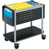 image:imageSafco Scoot Open Top Rolling Mobile File Cart Fits Letter and LegalSize Hanging FoldersOpen Top