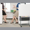 image:imageSafco Scoot Open Top Rolling Mobile File Cart Fits Letter and LegalSize Hanging FoldersOpen Top