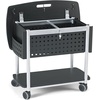 image:imageSafco Scoot Open Top Rolling Mobile File Cart Fits Letter and LegalSize Hanging FoldersWork Surface