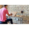 image:imageSafco SplitLevel Drafting Table Height Adjustable SittoStand 295 to 375 Medium Oak