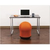 image:imageSafco Zenergy Swivel Ball Chair AntiBurst Vinyl Exercise Ball Chair for Home Office amp Classroom Ideal for K12 Supports Active Seating Orange Mesh